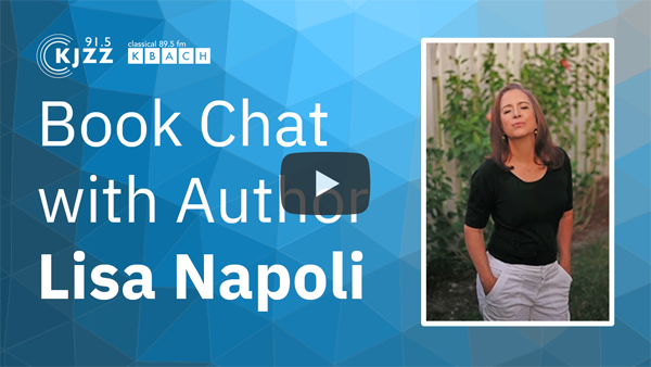 YouTube video thumbnail for KJZZ KBACH Book Chat with Author Lisa Napoli