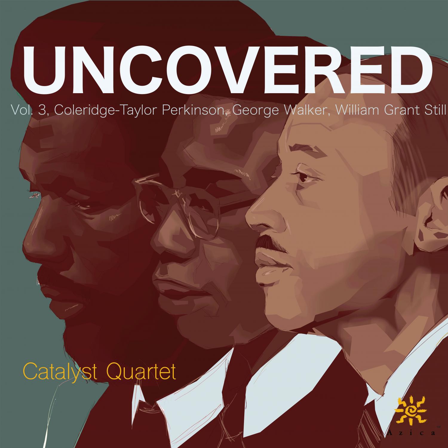 Album cover art from the Catalyst String Quartet